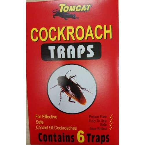 Buy 1 get 1 FREE [6 traps/pack]Cockroach Traps Umpan Lipas Easy to Use Poison Free Pest Control